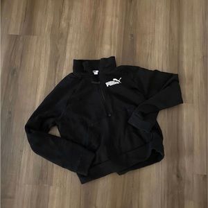 puma quarter zip size small
